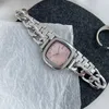 Montres-bracelets Advanced Feeling Main Chaîne Montre Bracelet Femme Quartz Petit Alliage Carré Étanche