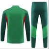 2023 2024 Mexiko Tracksuit Training Suit 23 24 Fotbollsspåren Men kit vuxen set sportkläder fotboll tröjor mexico barn träning uniformer
