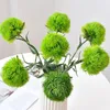 Decorative Flowers 2 Pcs Onion Balls Office Artificial Plants Indoor Soft Pvc Faux Greenery Leaves