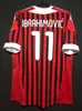 11 12 Ac Retro shirts home 93 94 95 96 97 Gullit SOCCER JERSEY 02 03 04 05 Maldini Van Basten football KAKA Inzaghi 06 07 2009 PIRLO SHEVCHENKO BAGGIO Milans Ibrahimovic 11