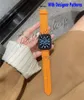 IWATCH用のトライアングルデザイナーレザーウォッチバンド8 7 6 5 4 3 2 1 SEアップルウォッチの手首ストラップ交換