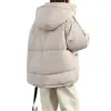 Dames dons VICABO jas dames winter effen lange mouw overjas Casual warm thermisch losse Koreaanse stijl jas bovenkleding Manteau
