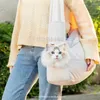 Hondendraagzak Warm draagbaar buitenhuisdier Handbagage Kat Sling Bag Schoudertas Messenger Wandelen Puppy Kitten Huisdieren Handtassen