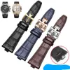 Suitable for Jiangshi Dandun VC Crossover Four Seas 4500v5500v Quick Release Genuine Leather Watch with Raised Mouth Chain Accessories