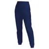 L-062 Align Scuba Relaxed Jogger Fleece Yoga Hose Draw Rope Sports Pure Cotton Bundle Foot Pant