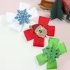 Hair Accessories 10cs/Lot Girls Christmas Clips For Baby Kids Children Animal Deer Hairgrips Holiday Party