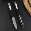 MT-Soul A6 Auto Knives 440 BLADE Black Zink Alumnium Alloy Handle EDC Camp Hunt Tactical Knify Bounty Hunter Micro Cutting Tools