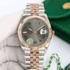 Quartz Digital Minimalist Automatic Analog Backlight Date Display Leather Rubber Plated Titanium Gold Green Large Timepiece Wristwatch