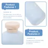 Liquid Soap Dispenser 3 Pcs Shampoo Bottles Lotion Plastic Lids Container Refillable Travel
