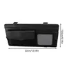 Bilarrangör Sun Visor Multi-Layer Pouch for Automotive Interior Accessories Eyeglasses