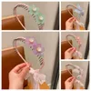 Accessoires pour cheveux Floral Enfants Streamer Bandeaux Coiffe Coiffure Style Coréen Dents Tressé Cerceau Papillon Ruban Bande Enfants