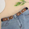 Cinture Jeans regolabili Pantaloni in tela elasticizzata Cintura senza fibbia Vita per bambini