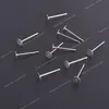 Stainless Steel Gold Stud Earrings Back Plug Ear Pins Ball Needles Earings Hook For DIY Jewelry Making Findings Dia 4/5/6/8/10mm Jewelry MakingJewelry Findings