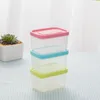 Small PP Plastic Box Parts Box Kindergarten Canteen Food Exempel Box Mini Fresh-Keep Box Kyld lera Box 1224674