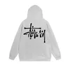 Moletom com capuz masculino e feminino com capuz estampado Stussiness Crewneck Jumper Casal de alta qualidade Street Hip Hop Sweater Hoodies Cordeiro Lã Mulheres 28 s