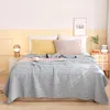 毛布通気性ピクニックソファブランケットベッドカバーレット眠っている昼寝キルトホーム装飾ノルディックスタイルの夏の冷却コットンベッドスプレッドソフト