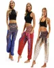 Yoga Legging Yoga Pant Tie Dye Grey Flower Printed High midjeband Ficka rakt Löst Yoga Leggings Lounge Balance Workout Pants7038478