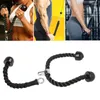 Resistance Bands 583F Heavy Duty Tricep Rope Cable Pull Down Fitness Attachment For Bodybuilding