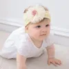 Haarschmuck Niedliche Baby Kinder Stirnbänder Kopfband Kopfbedeckung Große Blume Prinzessin Kopfschmuck Turban Für Mädchen Kleinkinder 0-3 Jahre