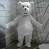 Performance Lovely Polar Bear Mascot Costumes Halloween Cartoon Character Titifit Tapid Noël Outdoor Party Party