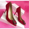 2019 High Quality Design Party Wedding Bride Women Ladies Sandals Fashion Sexy Dress Shoes Pointed Toe High Heels Leath