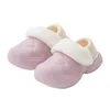 Sandals Winter Detachable Cotton Slippers Women's Home Indoor EVA Feet Feeling Anti Slip