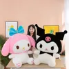 Kawaii Cartoon Kuromi Dutje Kussen Grote Kamer Decoratie Knuffel Schattig Kussen Kussen Pop Kerstcadeau