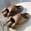 Cute cat's paw sandals womens summer cartoon pink girl heart bag grey head indoor platform slippers size 36-41