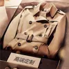 Top Designer Damen TrenchcoatOriginal Burbrerys Trenchcoat Mode klassische britische 3-Farben-Jacke Jacke Top Freizeitjacke mit Gürteljacke