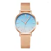 Montres-bracelets Mark Huafei3310 Urban Beauty Montres à quartz pour femmes Ceinture en acier Étanche Simple Star Disk Luxe Montre élégante pour femmes