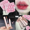 Lip Gloss 6pcs Glaze Set Liquid Waterproof Long Lasting Nude Mud Natural Sexy Non-marking Red Tint Korean Cosmetic