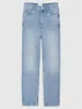 Jeans pour femmes Classic Straight Leg Femmes Automne Hiver 2023 High Wasit Coton Vintage Denim Pantalon 90s Pantalon décontracté Streetwear Femme