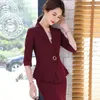 Costumes d'été pour femmes, mode tenue de bureau, petits blazers de base, manteau, demi-manches, Slim, vêtements de dessus pour femmes, hauts chics