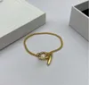 Modeaccessoires, modische Halskette, Armband, Ohrringe für neue Modekleidung, Volldiamant-Ohrringe, Armbänder, klassischer Gold-Silber-Ohrring mit Geschenkbox