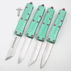 5 modelos de facas automáticas caçador de recompensas lâmina d2 T-6061 cabo de alumínio anodizado edc faca tática de acampamento ferramentas de micro corte