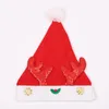 Модная детская шапка Санта-Клауса в разных стилях, одиночная плюшевая вязаная домашняя вечеринка, подарочная шапочка, теплая забавная рождественская шапка