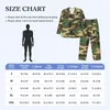 Men's Tracksuits Trendy Fashion Camouflage Long-Sleeved Pajama Set With Cotton Flannel Men Pants And Long Sleeve