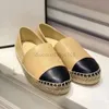 slingbacks espadrilles baleriny sukienki sandałowe butów projektanci sandały butów dla kobiet masywne pięty mokasyny