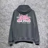 Designer Pink Bone Letter Print Multi-färg Långärmad hoodie street Lose Pure Cotton Hoodie för män och kvinnor