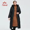 Femmes Down Parkas Astrid hiver femmes manteau femmes longue parka chaude Plaid mode épaisse veste à capuche grandes tailles vêtements féminins 9546 231027