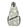 Duffel Bags Floral Buds Green Chest Bag Holiday Polyester Fabric Out Nice Gift Customizable