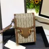 7A Luxe designer schoudertas mode Marmont Echt lederen kaarthouder dames portemonnee Klassieke letters sleutel crossbody tas Ophidia designer tas hangbag 625615