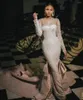 Sukienki imprezowe Niestandardowe satynowe cekinowe cekinowe sukienka wieczorna krystalicznie z koralikami Bankiet Bankiet Aso ebi ebi plus size