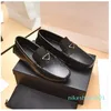 Mocasines de cuero cepillado negro para hombre, mocasines planos con plataforma Penny Oxford, zapatillas informales para conducir, zapatos de goma para fiesta de boda y negocios