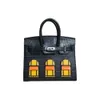 Designerskie torby na buty luksusowe modne torby na ramię 2023 Nowy wzór dłoni z górną warstwą Krokodyla w kolorze mała torba na małą torbę bk