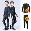 Clothing Sets Winter Children's Sports Suit Baby Thermal Underwear kids Compression Suit Long Johns Boys Girls Sportswear Quick Dry Stretch 231027