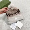 Designer Cashmere Beanie Classic Knit Hat Men Women Bonnet Fuzzy Winter Wool Cap Stripe Beanies Christmas Baseball Caps