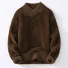 Suéteres masculinos homens 2023 estilo outono moda moda quente suéter juventude primavera lã pullovers M-3XL my1080