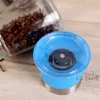 Salt Pepper Mill Grinder Glass Peppers Grinders Shaker Salts Container Condiment Jar Holder Ceramic Grinding Bottles Kitchen Tools TH1214