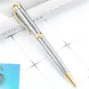 wholesale Stylos à bille en métal étudiant enseignant écriture cadeau école bureau fournitures d'écriture stylo d'affaires stylo signature créatif